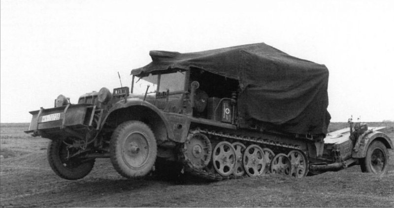 Rso тягач Вермахт