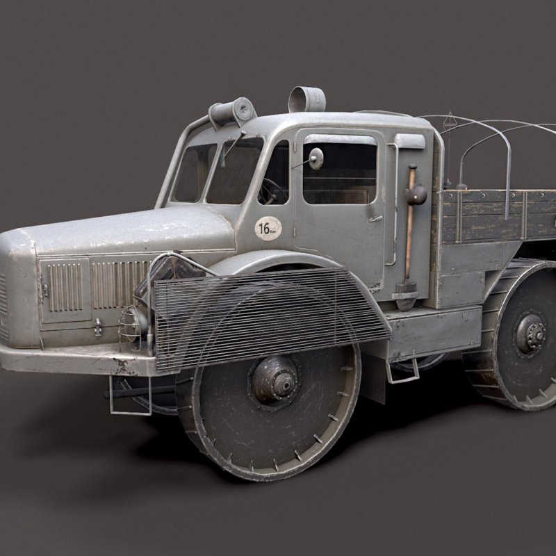 Skoda rso Radschlepper модель