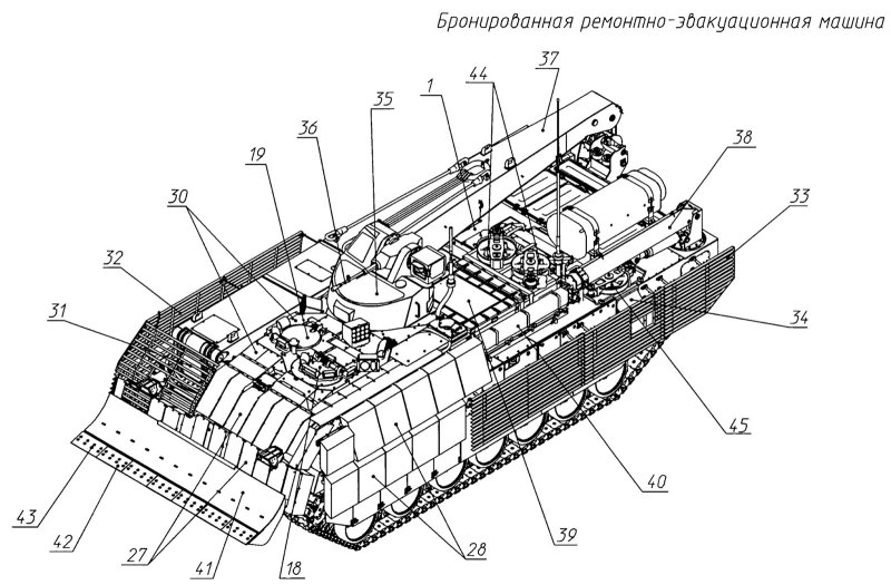 Брэм т-16 Армата