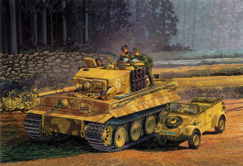 Танк тигр ww2