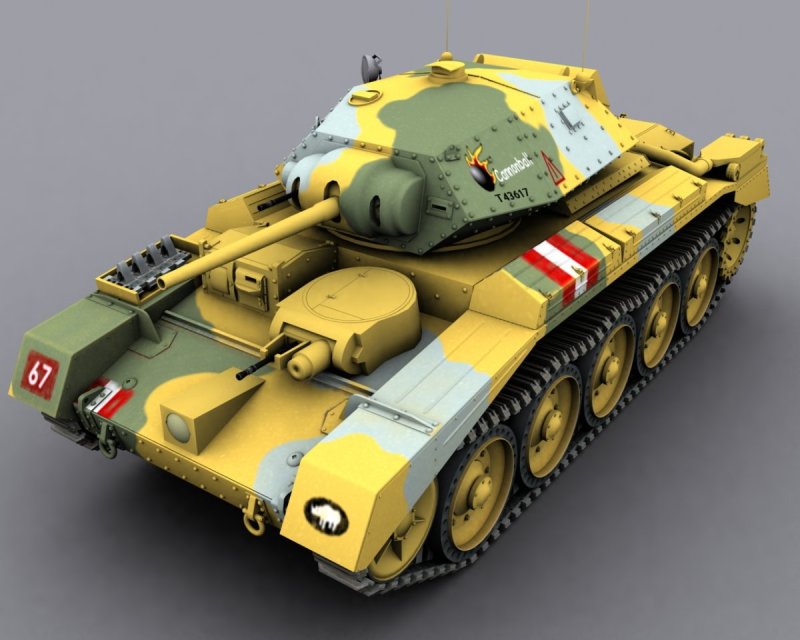 Tank Cruiser MK.vi «Crusader»
