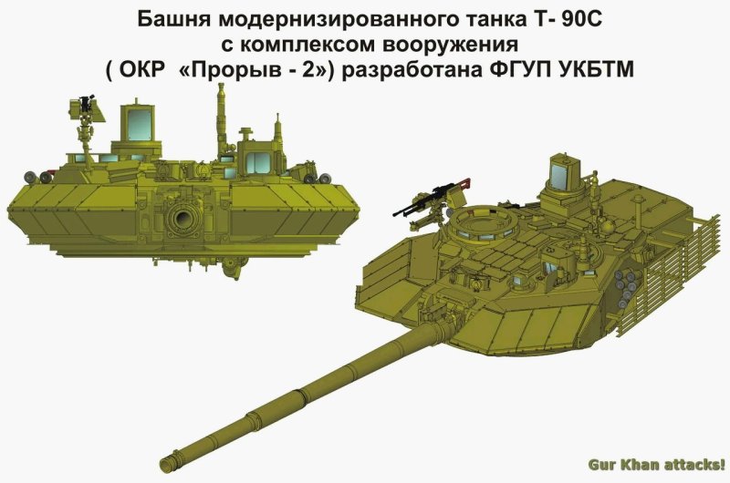 Танк т-90м прорыв