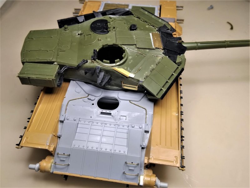 Бронирование башни т-90