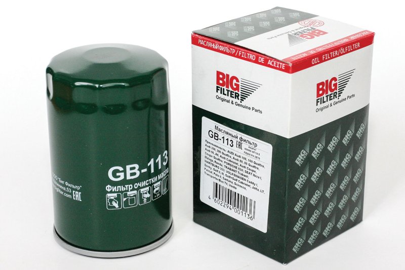 Масляный фильтр big Filter GB-113