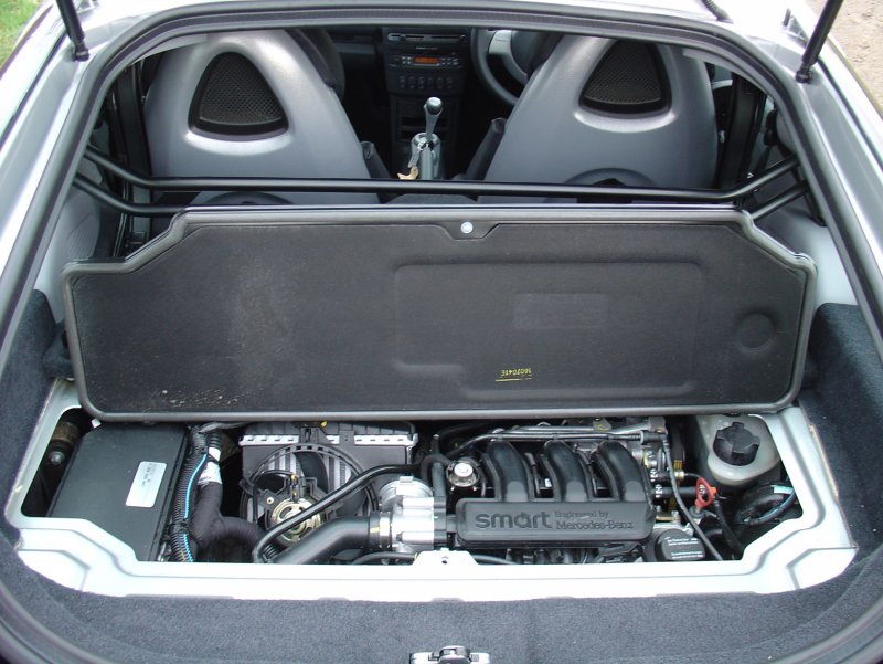 Smart Roadster двигатель
