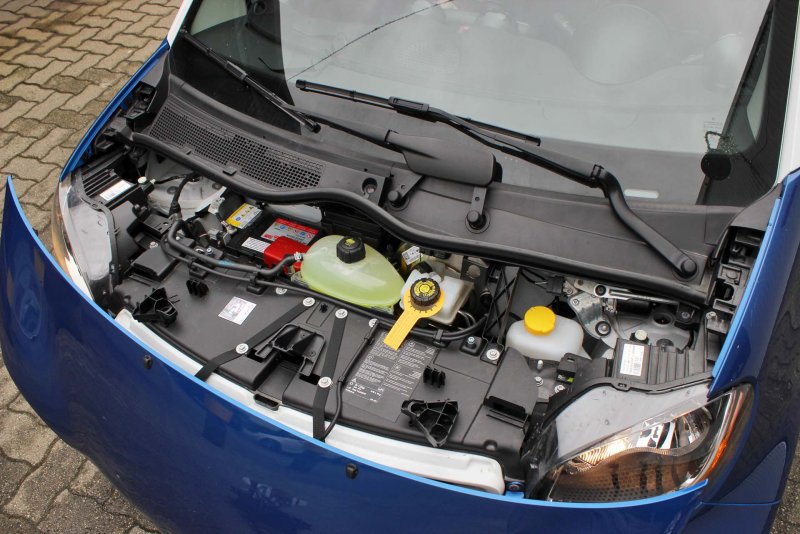 Smart Fortwo двигатель