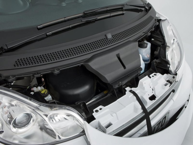 Smart Fortwo 451 под капотом