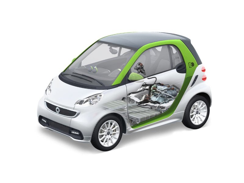 Электромобиль Smart Fortwo eu 2014 схема