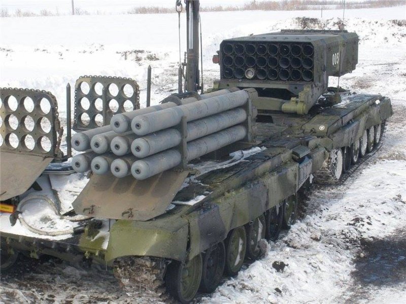 РСЗО ТОС-1а солнцепёк