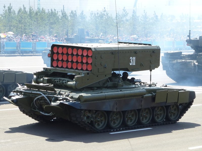РСЗО ТОС-1а солнцепёк