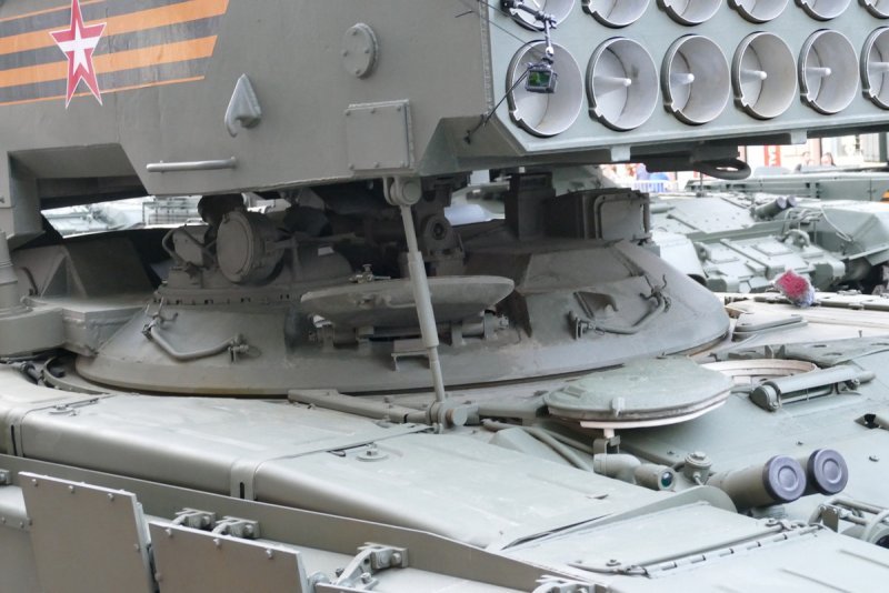 ТОС-1а солнцепёк кабина