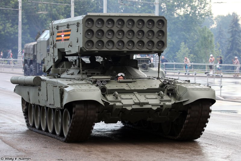 ТОС-1а Баку парад