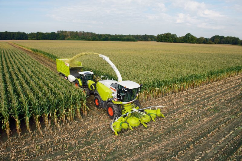 Комбайн CLAAS для силоса