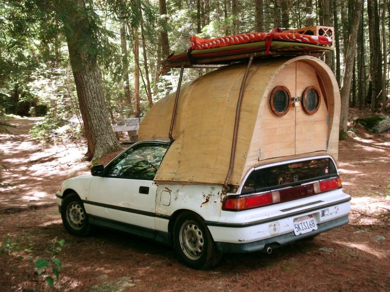 Honda Civic Wagon Camper
