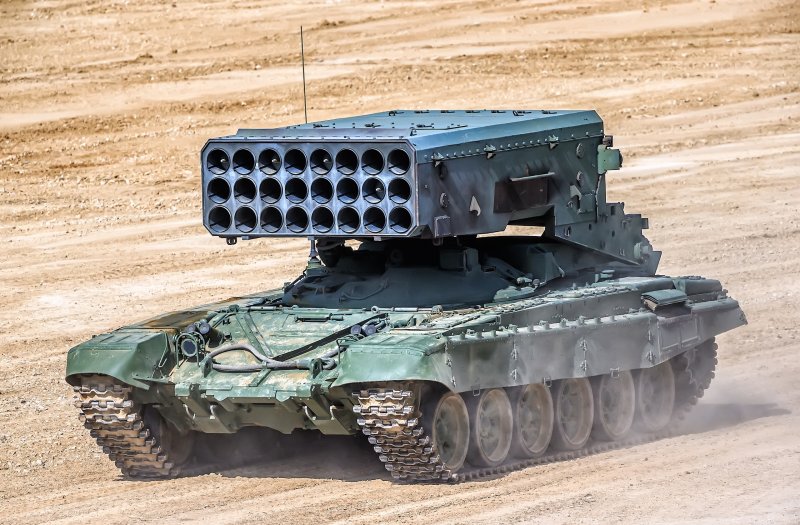 Солнцепёк система залпового огня