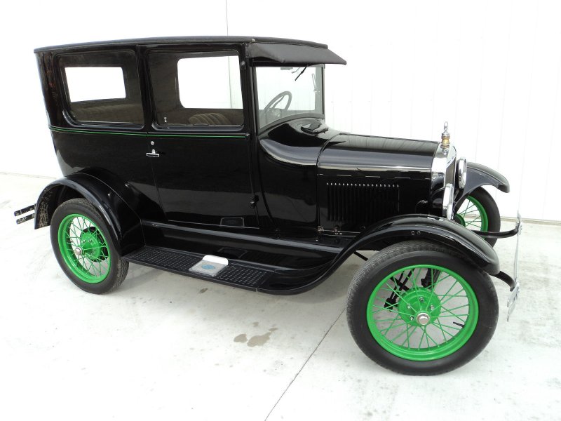 Ford model 1927 Orange