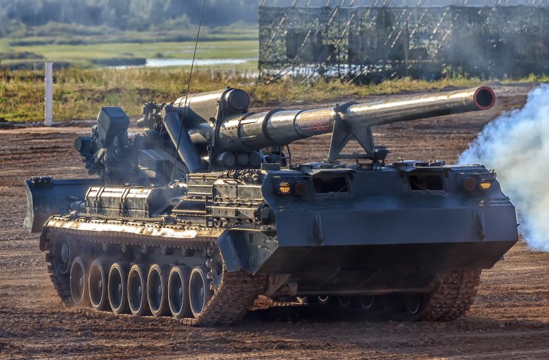 2с7 пион 203-мм самоходная пушка
