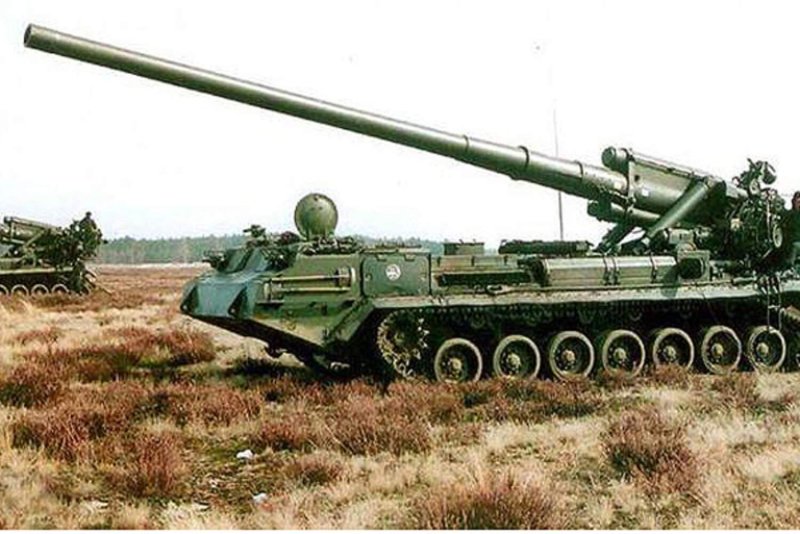 2с7 пион 203-мм самоходная пушка