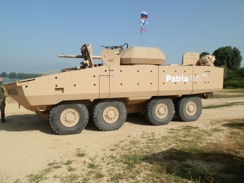 Новый БТР Patria AMV