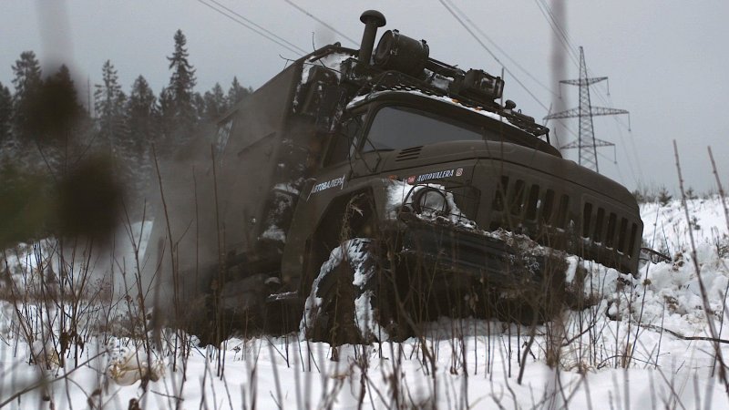 ЗИЛ В болоте