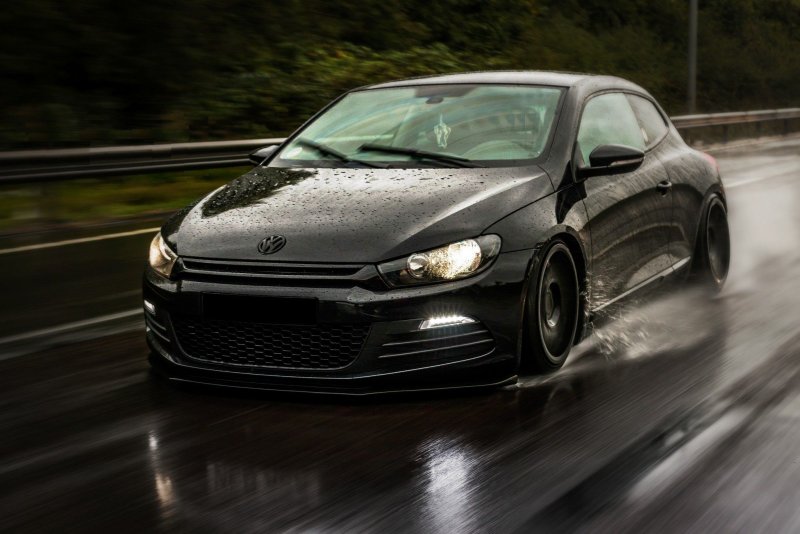 Volkswagen Scirocco r Black