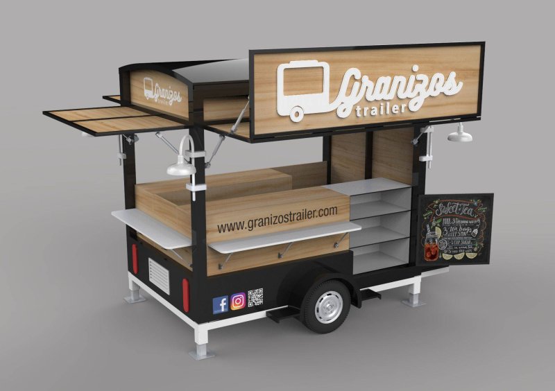 Прицепы автолавки food Truck