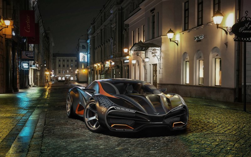 Milan Red гиперкар