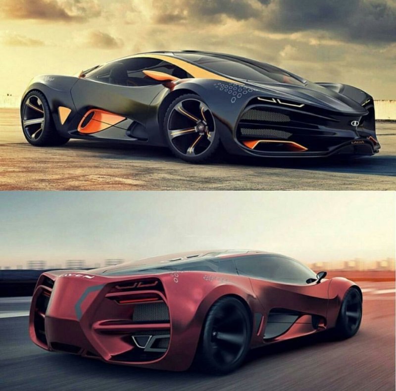 Суперкар Lada Raven 2021