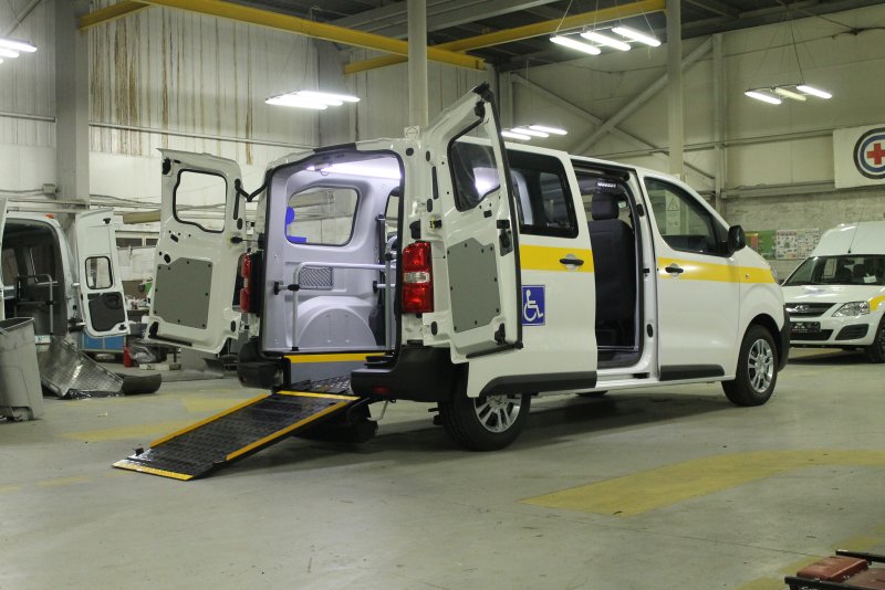 Citroen Jumpy для перевозки инвалидов