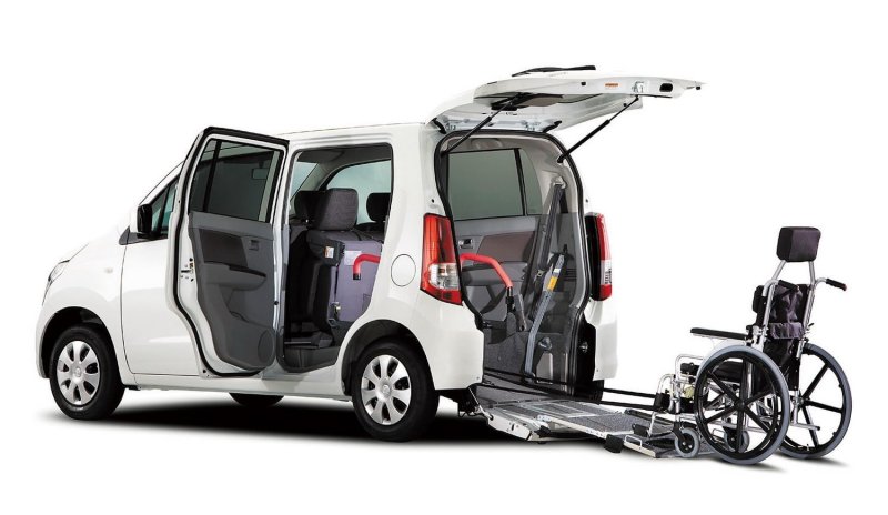 Daihatsu Hijet для перевозки инвалидов колясочников