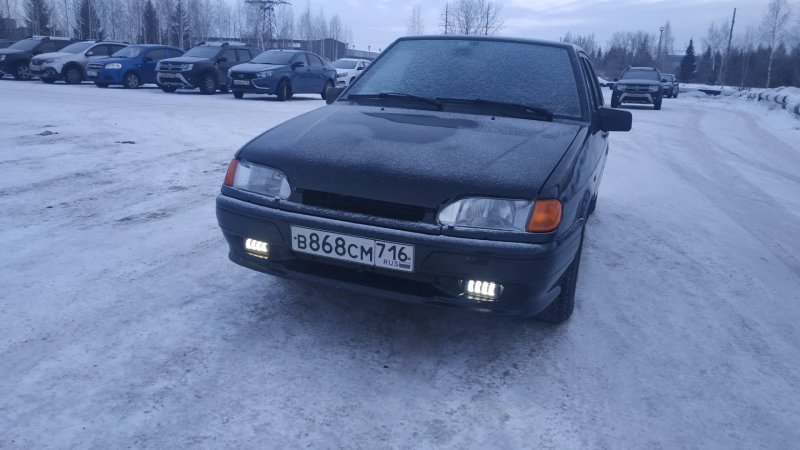 Лед туманки на ВАЗ 2114