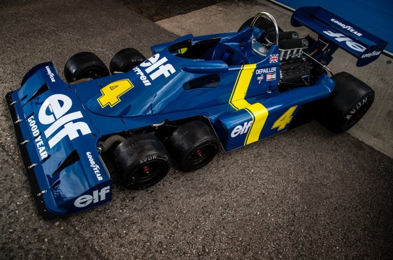Шестиколесный Tyrrell p34