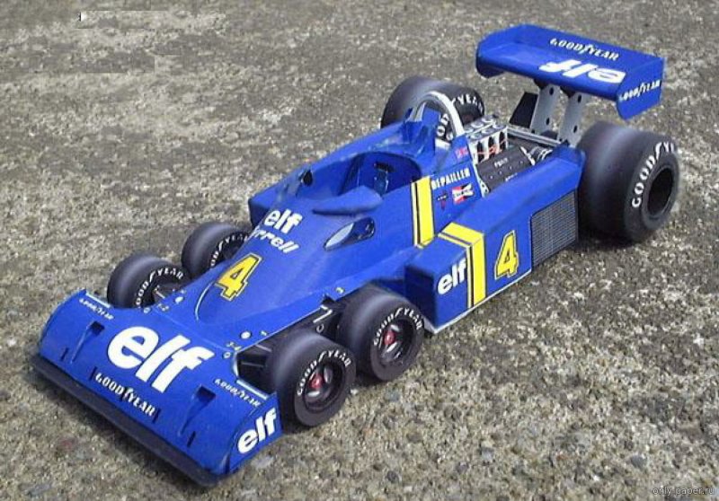 Шестиколёсный Болид ф1