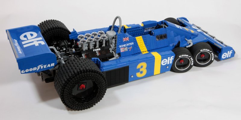 Шестиколесный Тирелл 1976