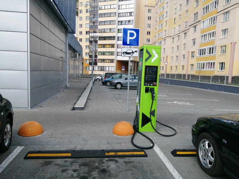 Станция зарядки электромобилей, Москва, Каширское шоссе