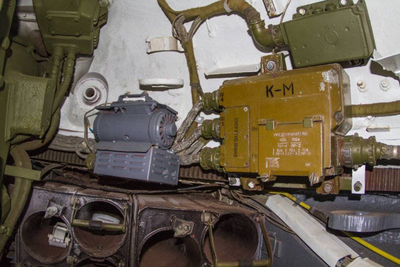 Т-62 внутри танка