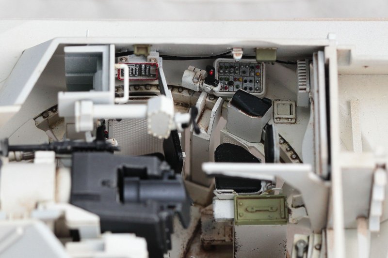 M1a1 Abrams внутри