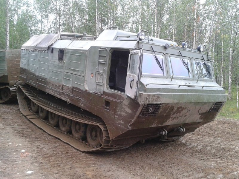 Российский вездеход ДТ-30