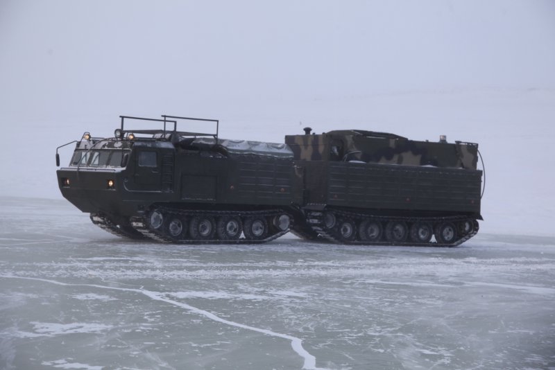 Вездеход ДТ-30пм Витязь Арктический камуфляж