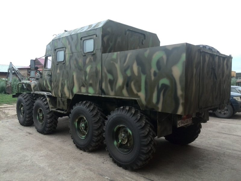 Вездеход 8x8 Урал 4320