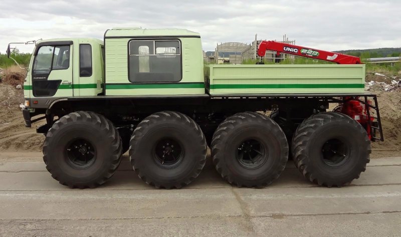 Вездеход п8wd Геолком-ПМ