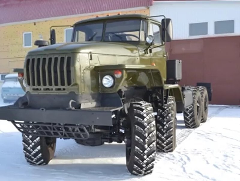 Вездеход 8x8 Урал 4320
