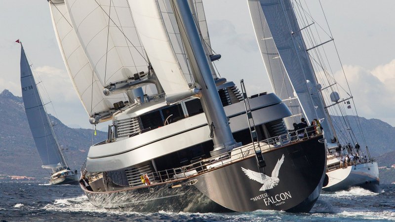 Perini Navi Falcon Yacht