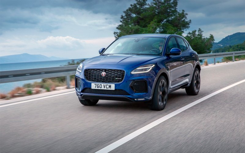 Новый Ягуар e-Pace 2021