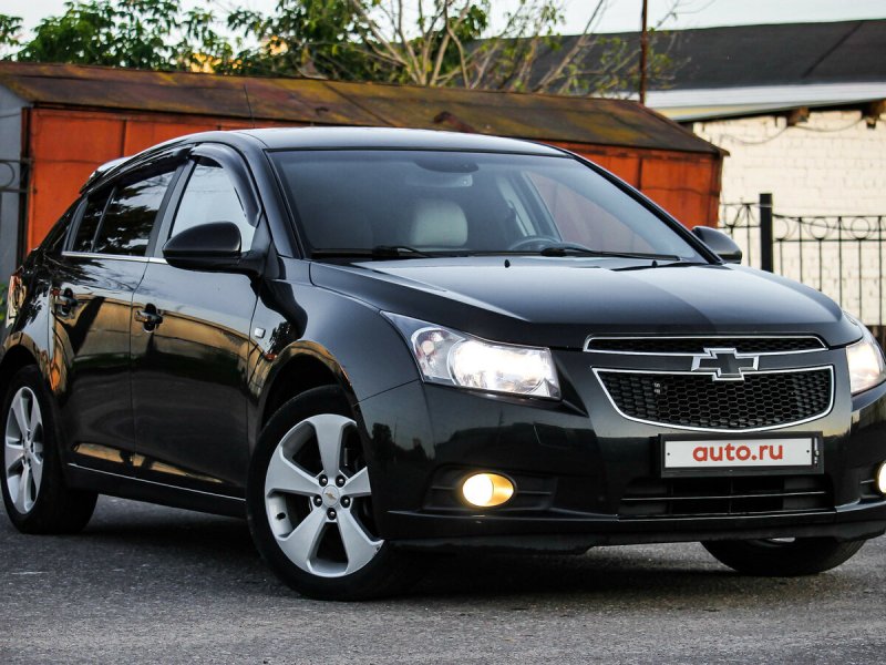 Chevrolet Cruze 2012 черный