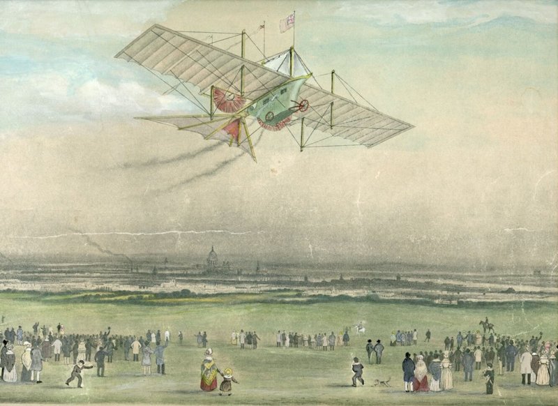 Летательный аппарат Можайского 1882