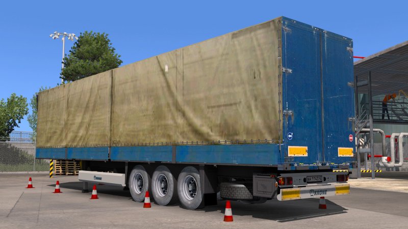 Krone тент етс 2