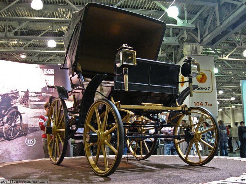 Автомобиль фрезе и Яковлева в 1896