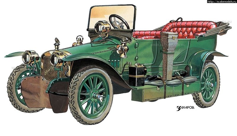 Руссо-Балт с24/30», 1910г.