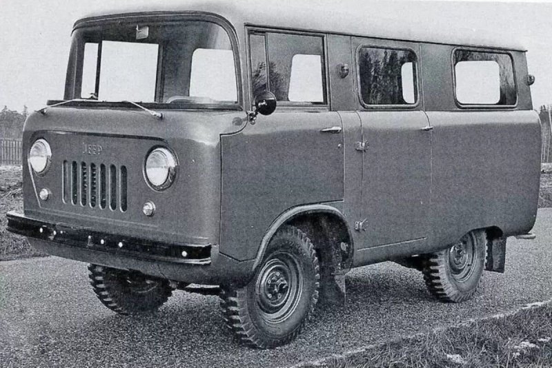 Jeep forward Control Буханка